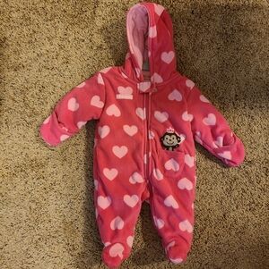 Infant Girl Snowsuit